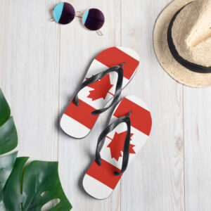Flip-Flops Canadian Flag